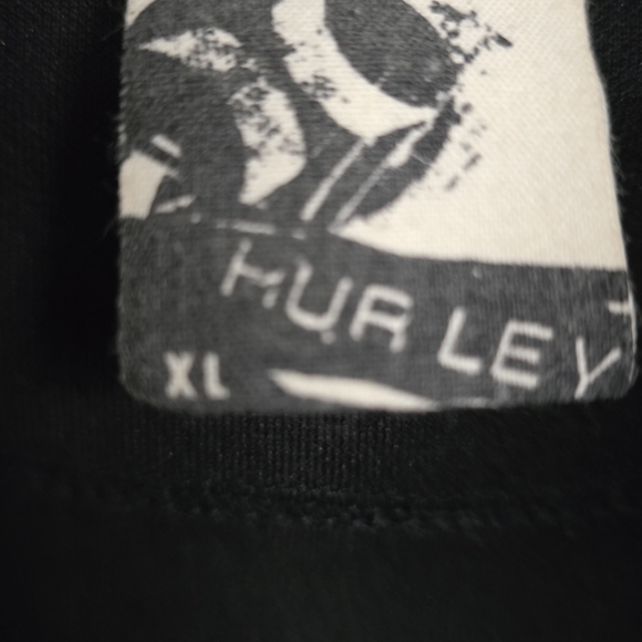 Hurley Black and Gray Zip-Up Jacket - Picture 3 of 5